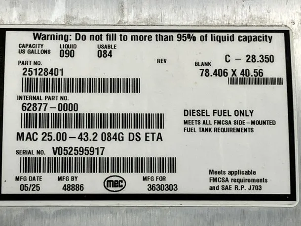 Mack Fuel Tank - Image 6